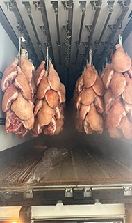 transport carne la carlige